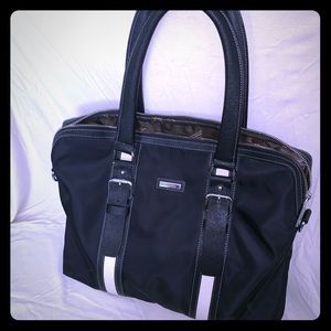 Black and White Laptop bag
